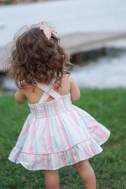 Sunset Stripes Tunic Set