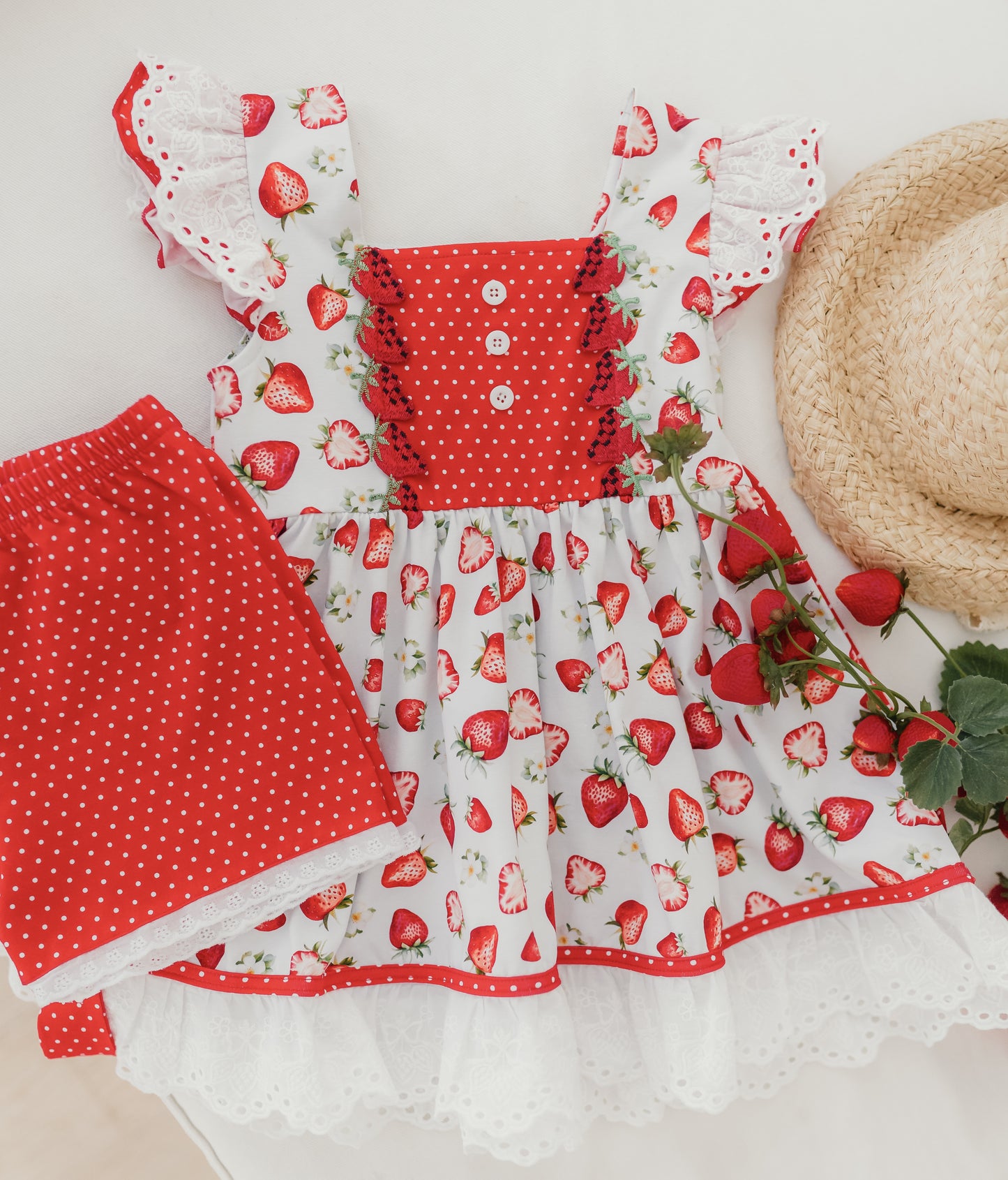 Strawberry Knit Sawyer