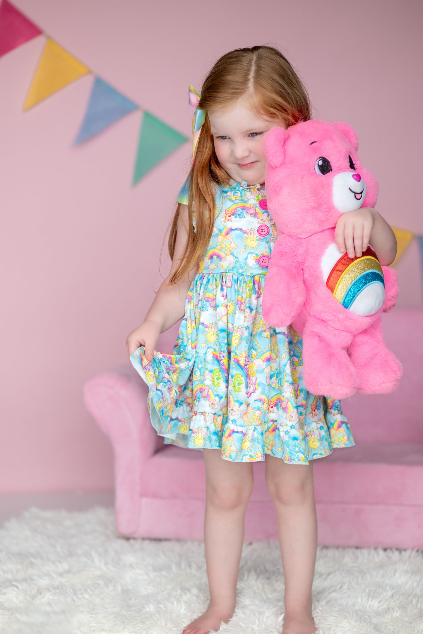 LPK  Care Bear Cozy dress Set
