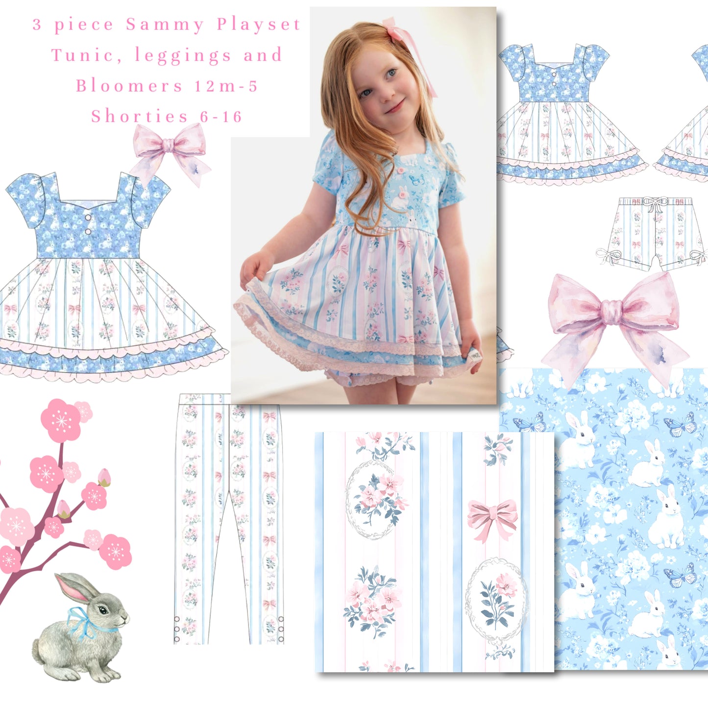 Spring Sammy Playset 3 piece Presale