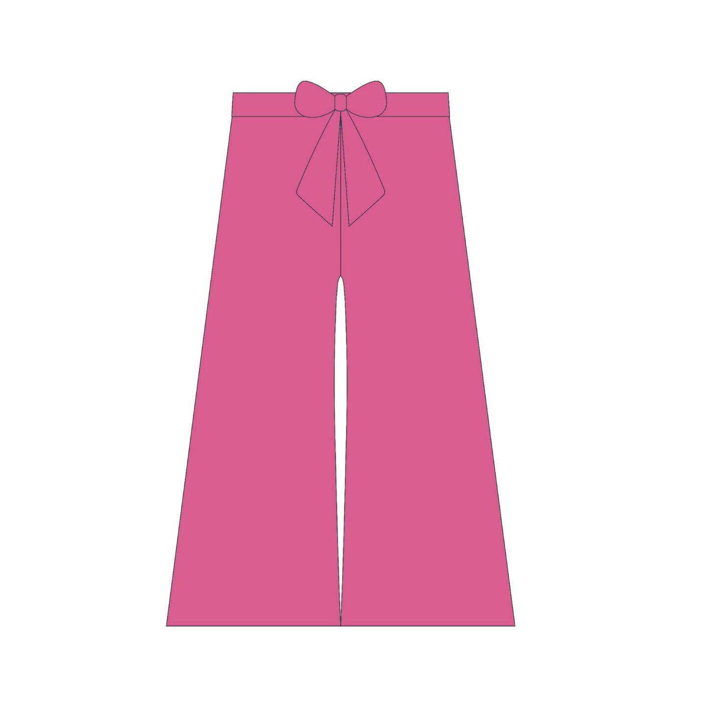 Wide Leg Pink Athletic Pants Presale
