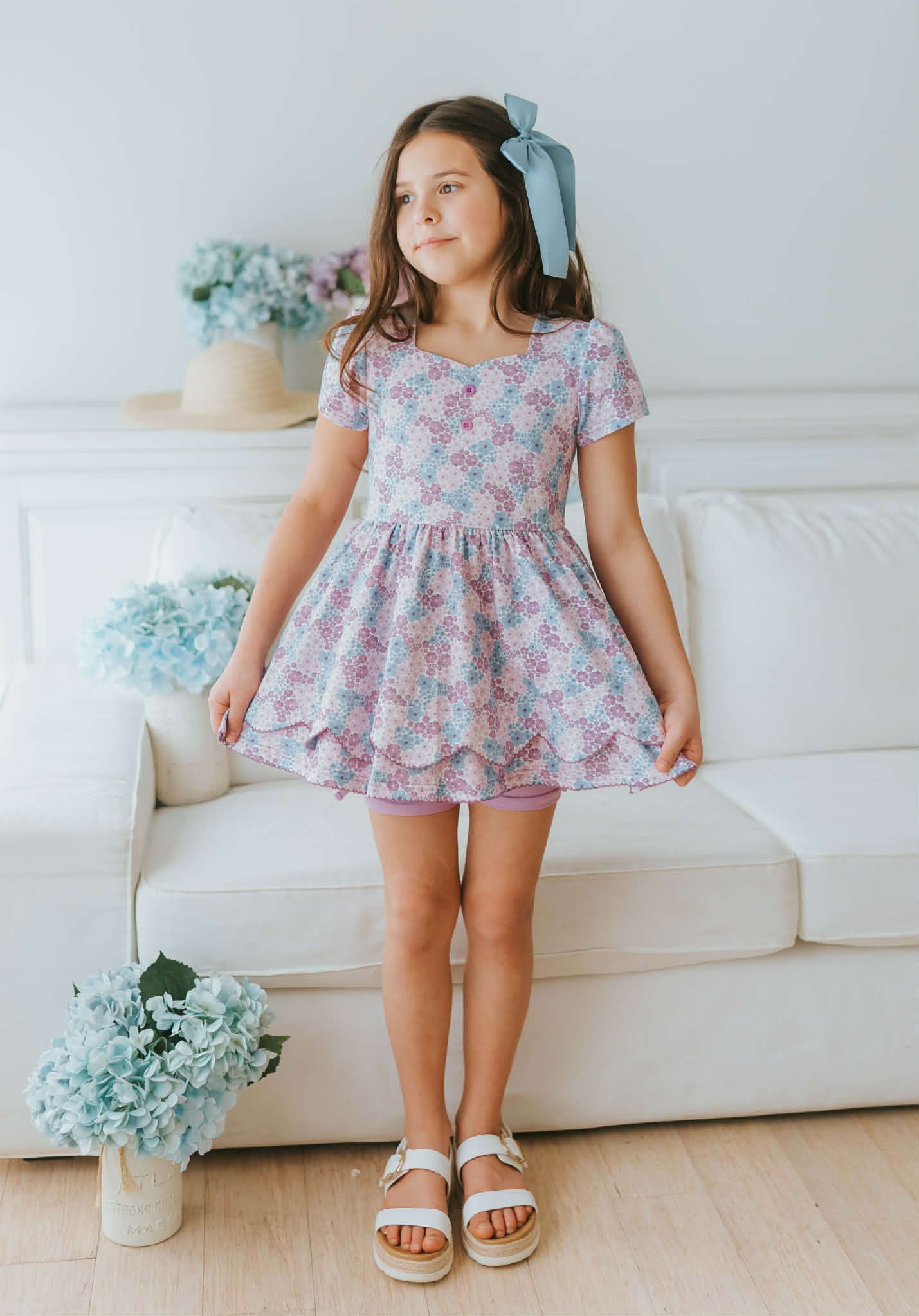 Pastel Daisy's Sammy Tunic 3 Piece Set