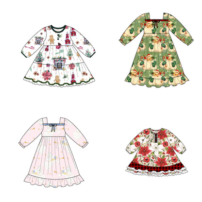 Holiday Family Cozy Doll Dresses preorder