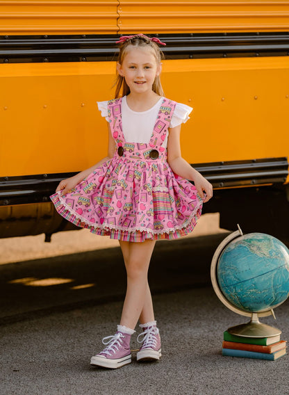 Suspender Skirt {Retro Back to School PREORDER)