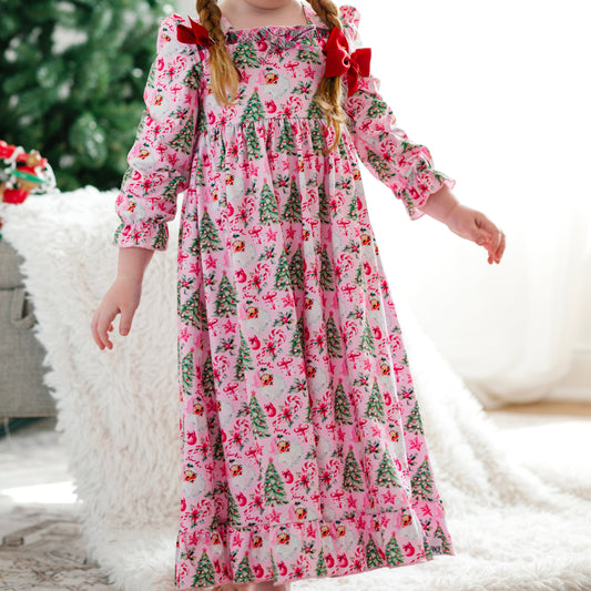 Classic Santa Maxi Gown Preorder