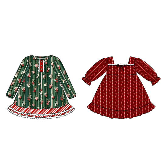 Doll Dresses Preorder (pick print) (FH26)