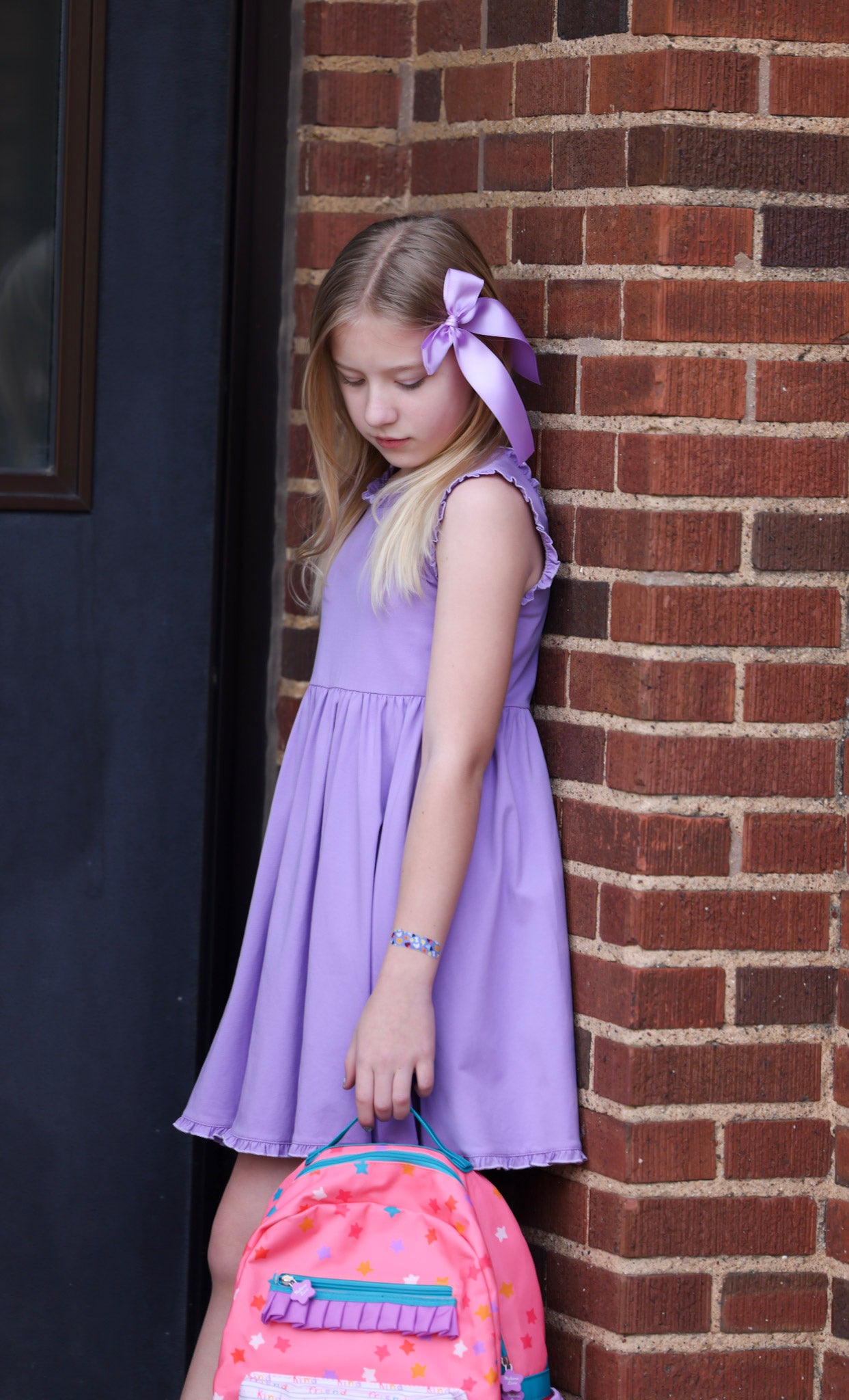 adele purple dress Strapless Puff Sleeve Ball Gown by Petite Adele PQ1097 XL / Lilac