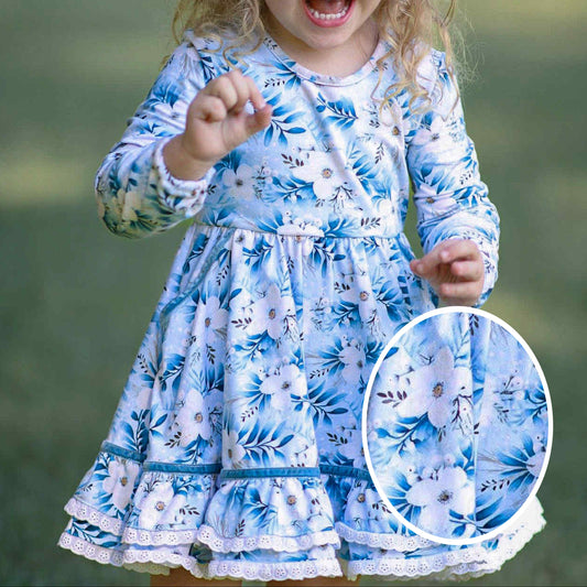 Winter blue floral Ruby Presale