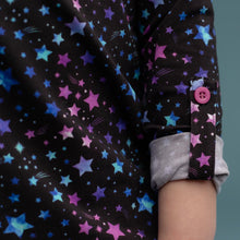 Load image into Gallery viewer, Long Hooded Tunic Starry Night  (only)