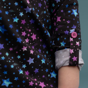 Long Hooded Tunic Starry Night  (only)