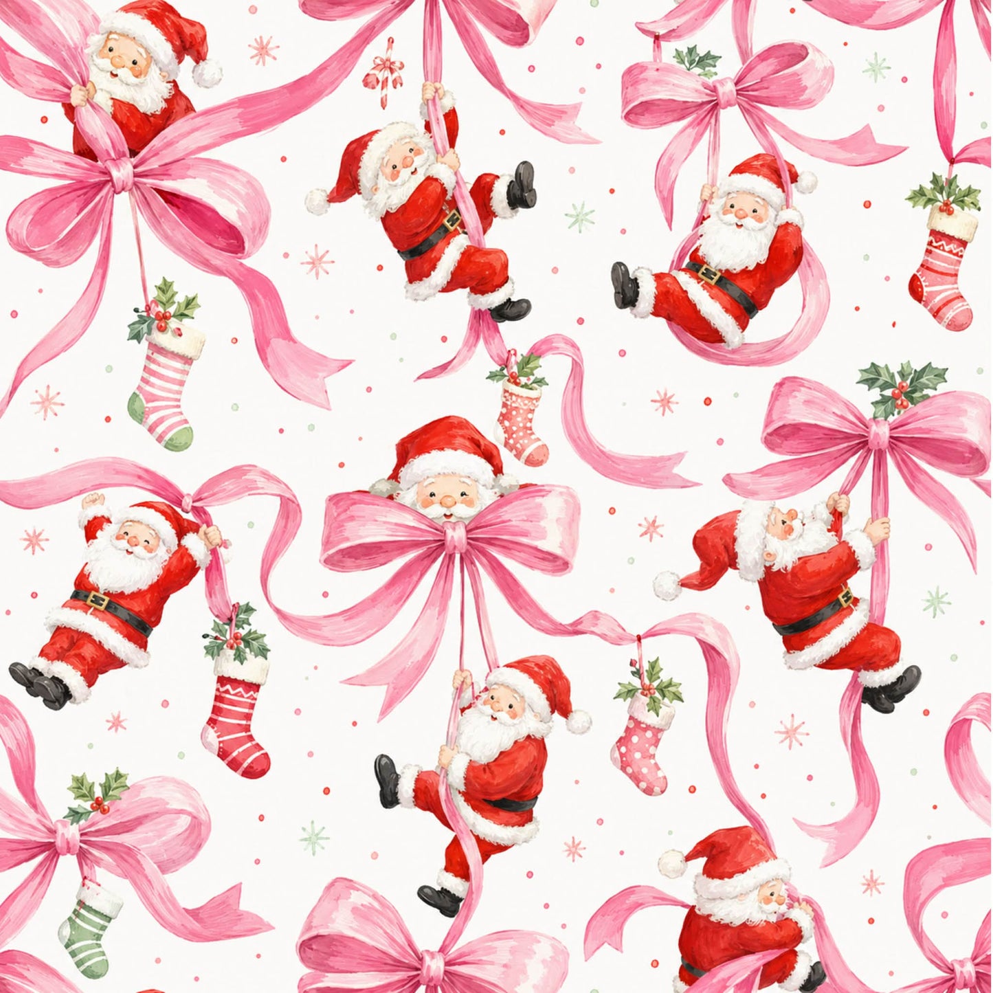 Jogger Sets-Santa Bows or Unisex Santa Preorder (FH26)