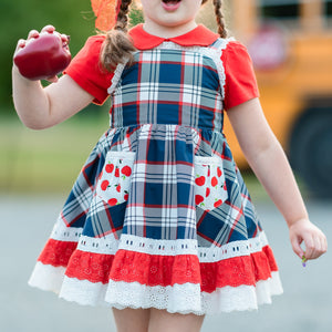Peterpan collar shirts (Red, White, Navy)