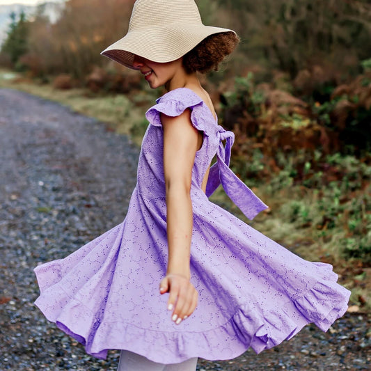 Lavender Rose Twirl