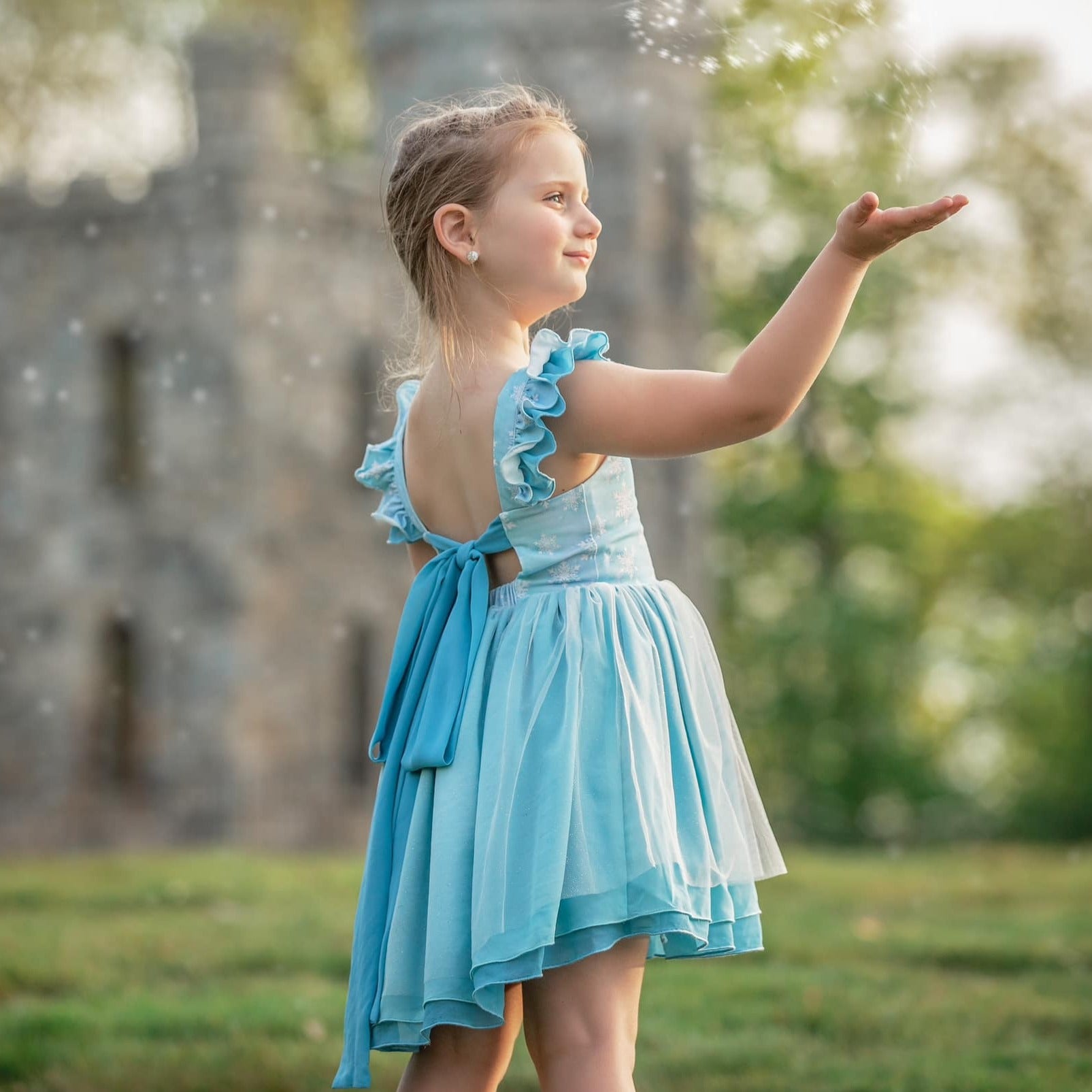 princess snowflake dress Amazon.com: Girl's Shimmering Snowflake Costume