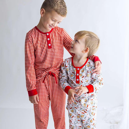 Red Gingham Kids Unisex