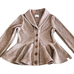 Women Peplum Cardi (5 colors)