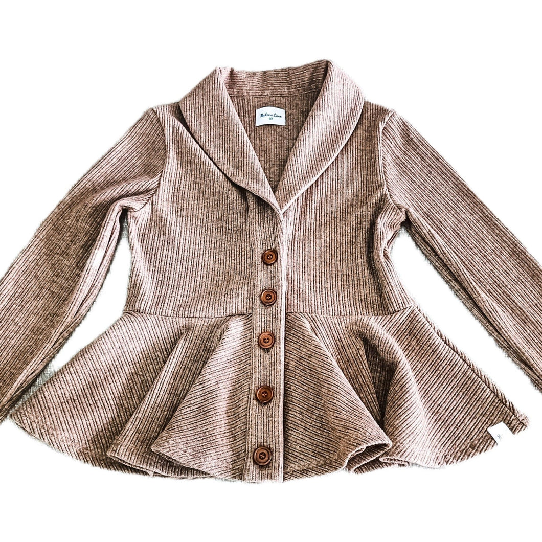 Women Peplum Cardi (5 colors)