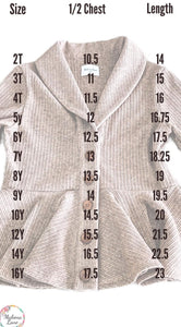 Women Peplum Cardi (5 colors)