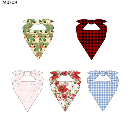 Pet Bandanas Holiday Cozy collection