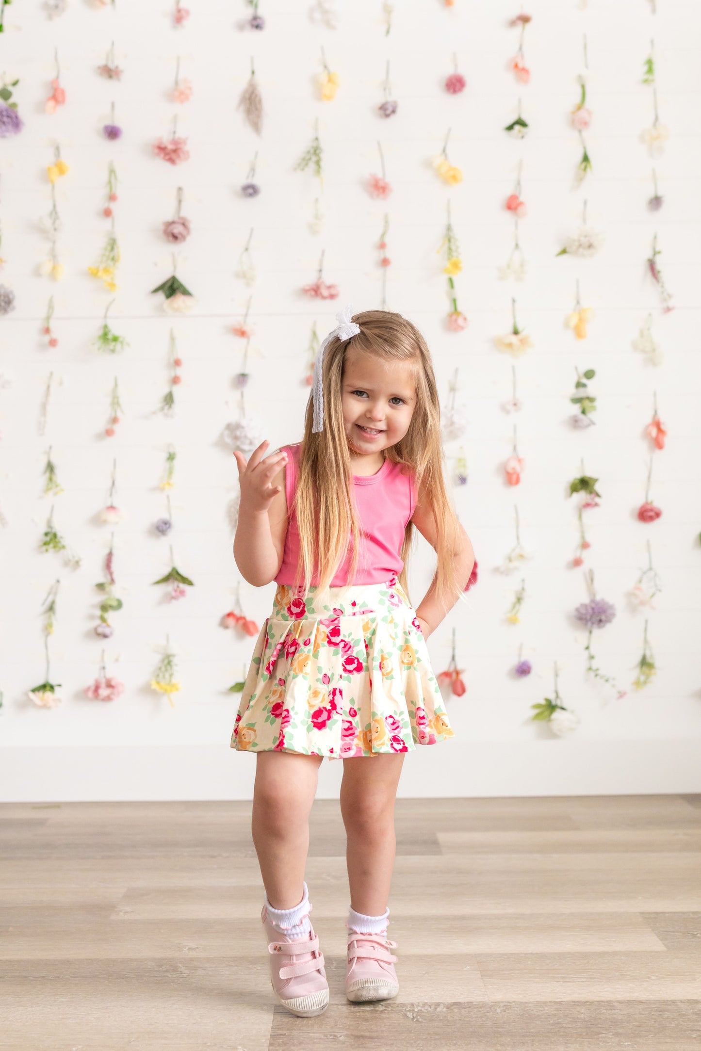 Floral Tennis Skorts Sets