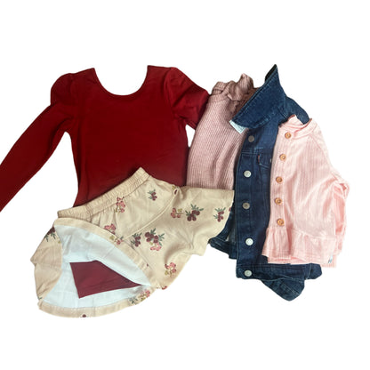 Winterberry skort+shirt sets