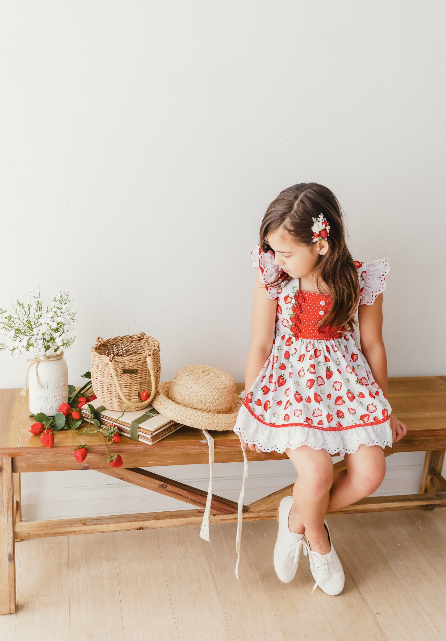 Strawberry Knit Sawyer