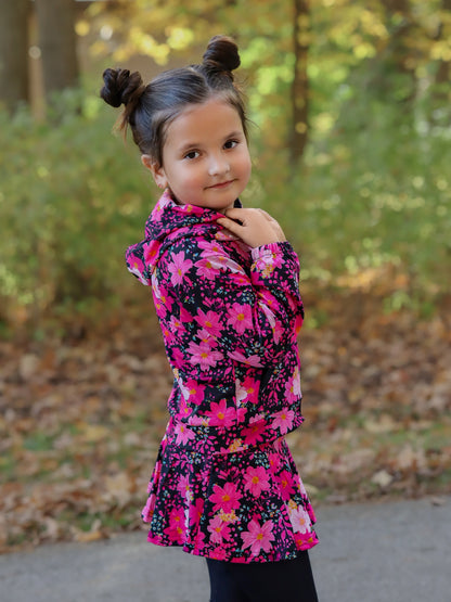 LPK Floral Skirted Leggings Athletic Set PRESALE