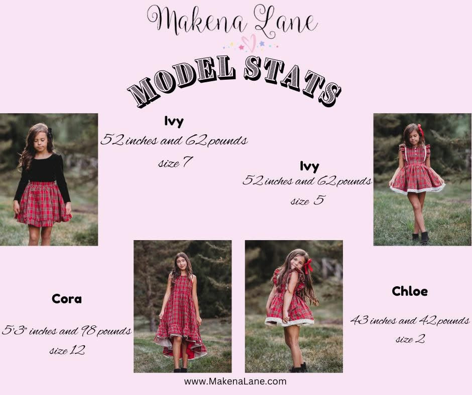 Holiday Plaid Norah Set Preorder