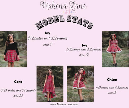 Holiday Plaid Norah Set Preorder
