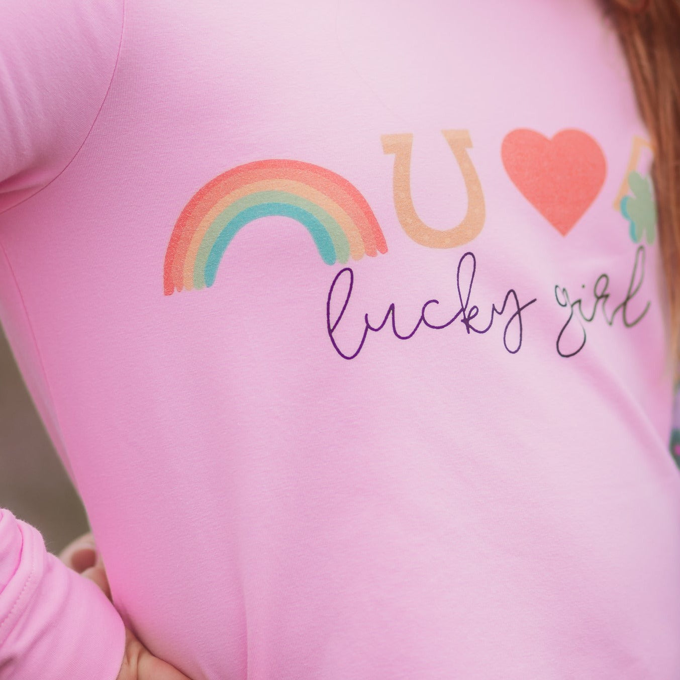 Lucky Girl Hoodies (Adult & Kid sizes)