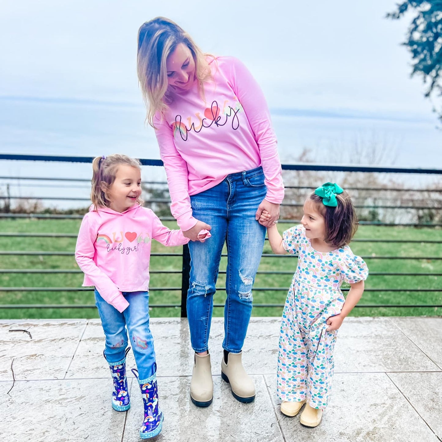 Lucky Girl Hoodies (Adult & Kid sizes)