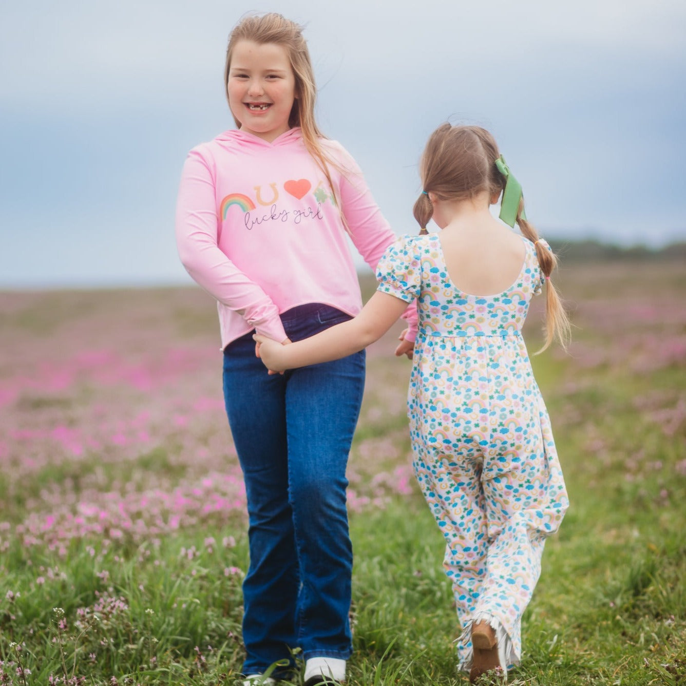 Lucky Girl Hoodies (Adult & Kid sizes)