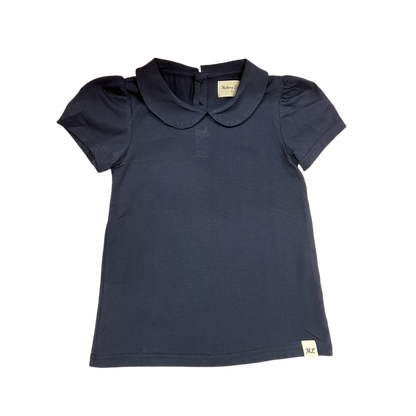 Peterpan collar knit shirts