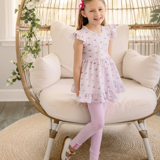 Rose Bud Adele Set (shorties,leggings or both) Preorder
