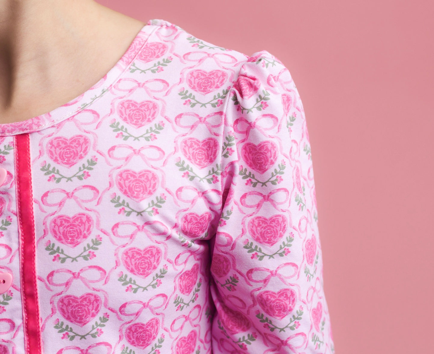 Vintage Heart Oliviah Set (length & sleeve options) Preorder