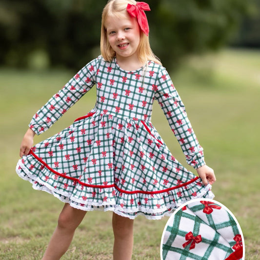 Bow Plaid Ruby Presale