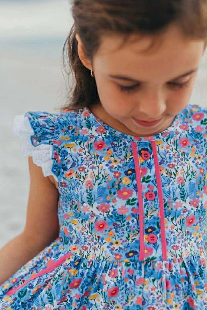 Pops Of Spring Oliviah 3 piece Set (tunic or dress ) Presale