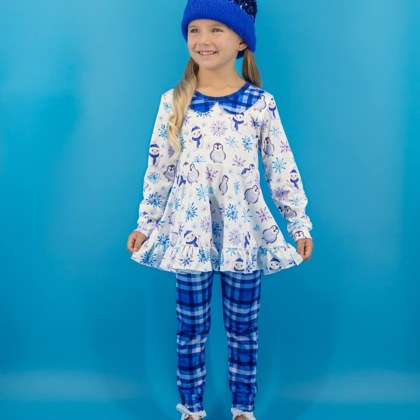 Snowy Friends Tunic Set