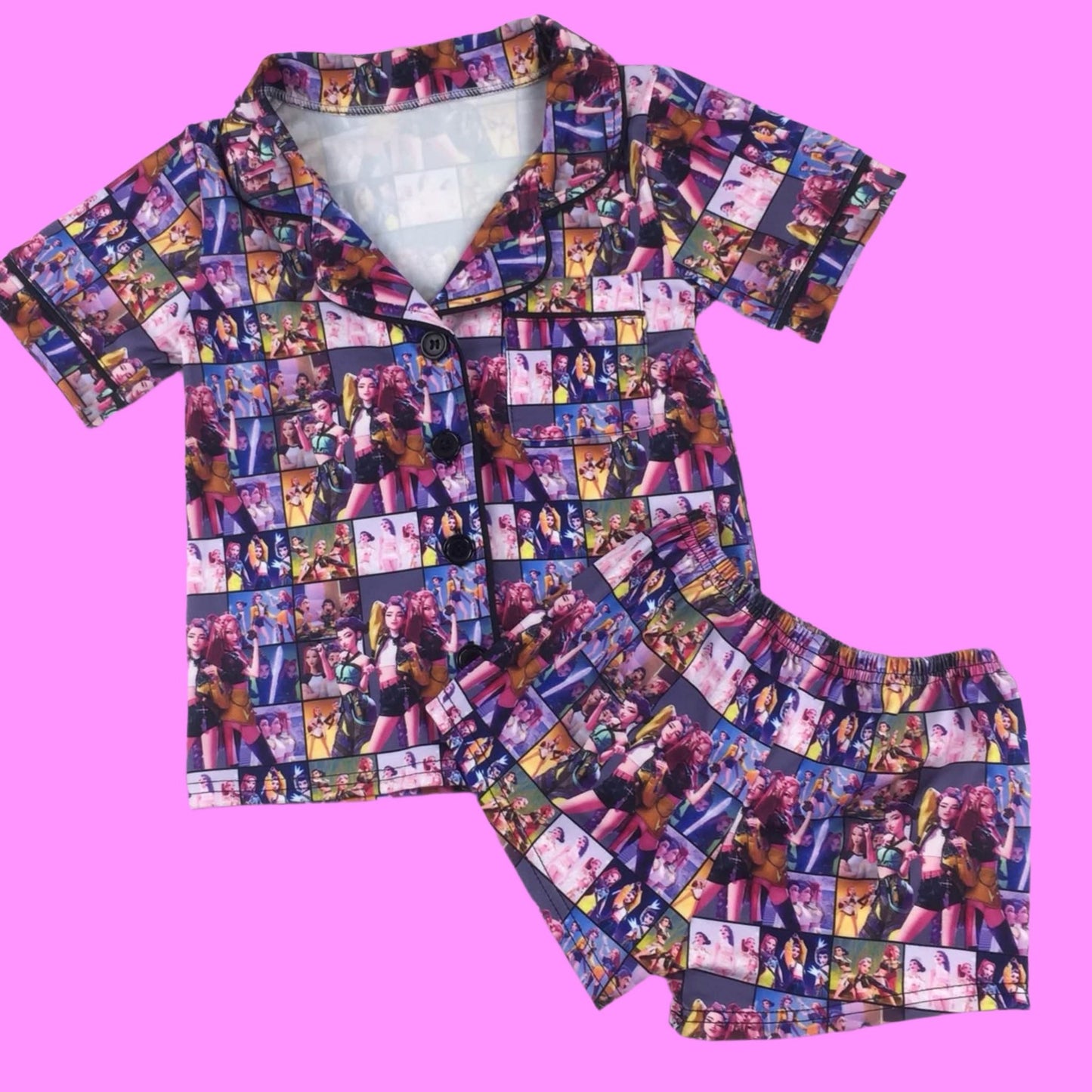 K-pop PJ short Set 2 (ETA 3-4 weeks)