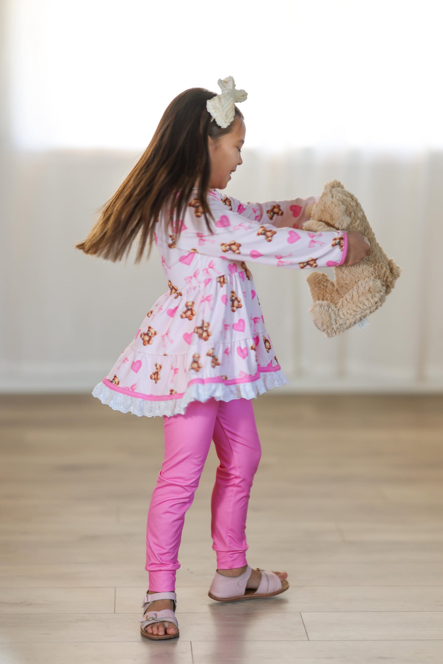 LPK Love Bear Tunic Set