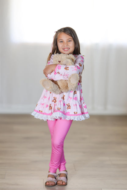 LPK Love Bear Tunic Set