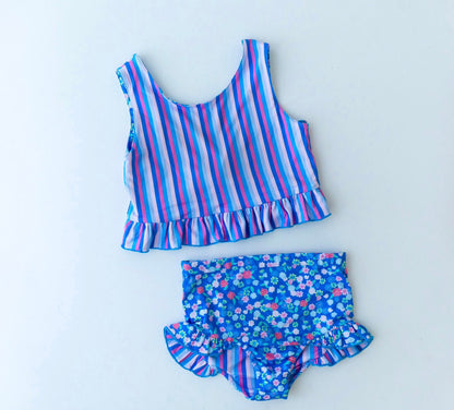 Girls Reversible Swim Set Florida Coast 8.0 Preorder