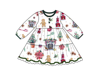 Holiday Family Cozy Doll Dresses preorder