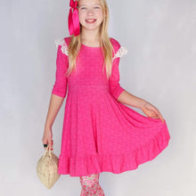 Load image into Gallery viewer, Hot Pink Juli dress Set