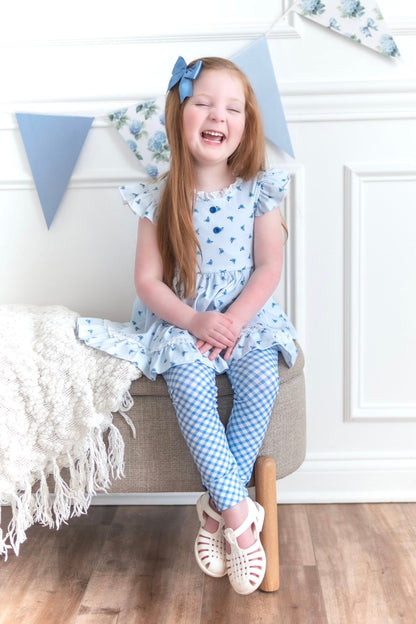Blue RoseBud Adele 3 Piece Set