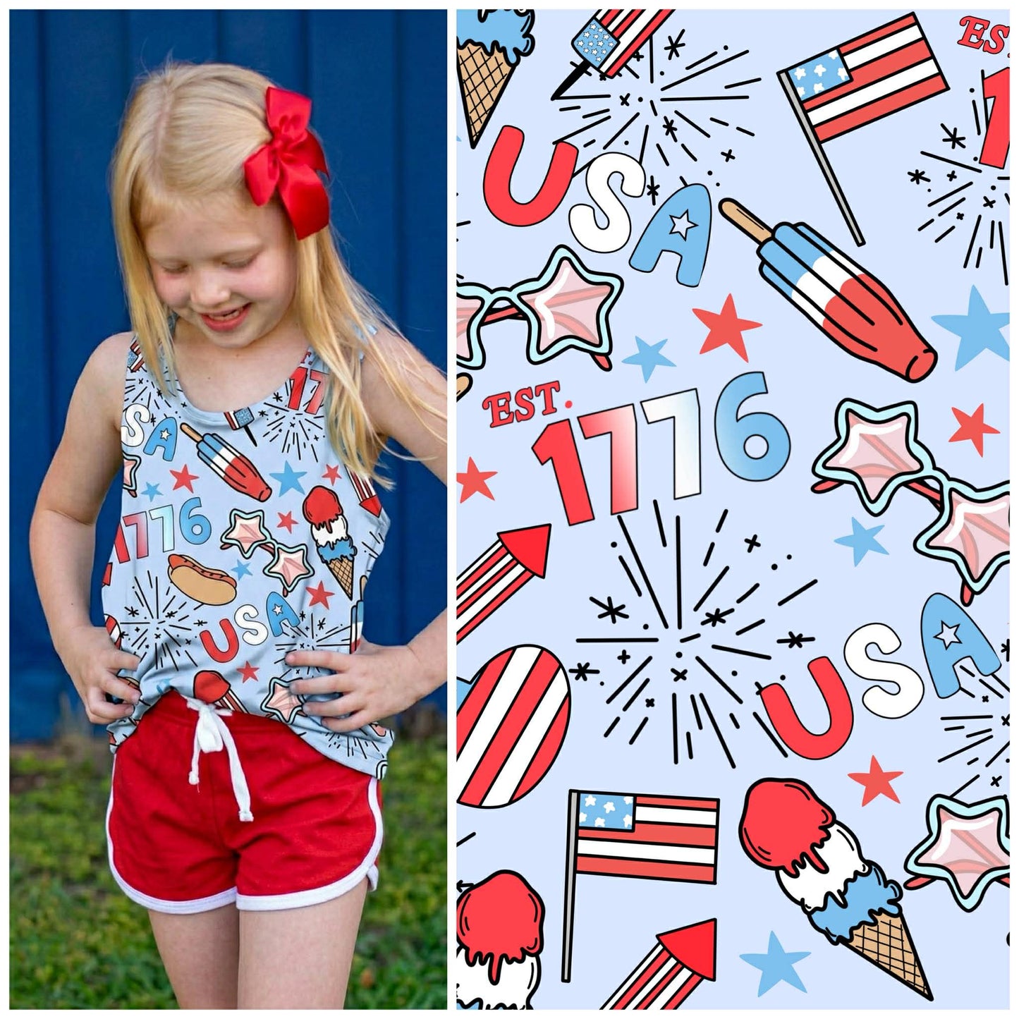 LPK Cozy 1776 Short Sets Presale