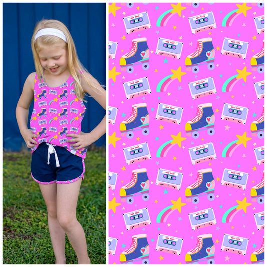 LPK Cozy Retro Skates Short Sets Presale