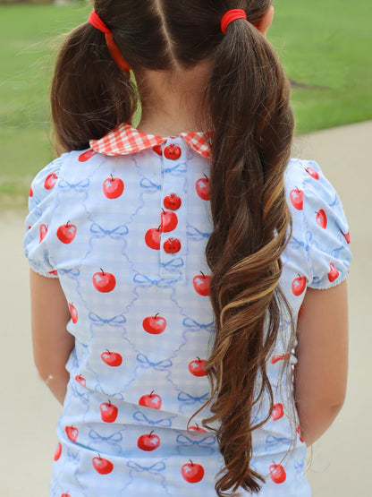 Apple Collection Gingham Collar Shirt Presale