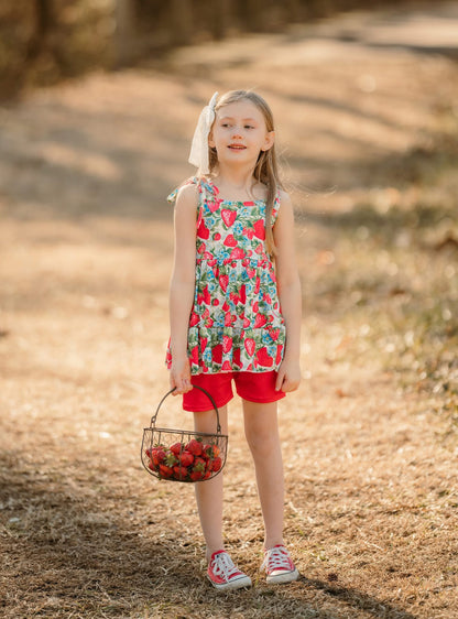 LPK Strawberry Fields Tunic Set