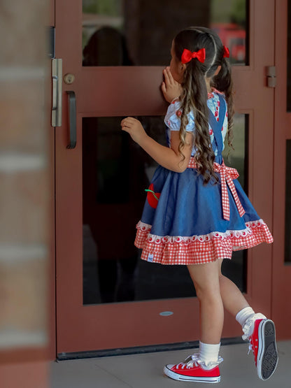 Apple Collection Penelope Suspender Skirt Preorder (skirt only)